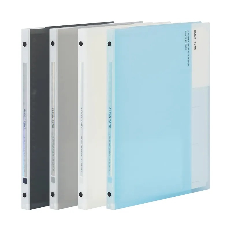 Maruman Clean Tone Slim Cuaderno Recargable B5 (18,2 x 25,7 cm) [F019] - Disponible en 4 colores